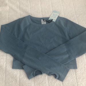 Ptula Seamless Crop Top in “Moonstone”